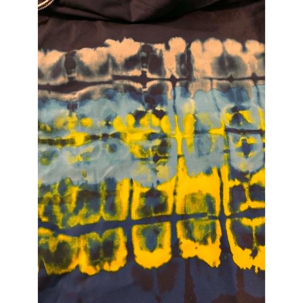 George Mens E-Board Swim Trunks 3XL 48-50 Blue Tie Dye Quick Dry UPF 50+ NWT